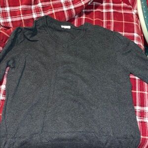 Merona Men's Charcoal V-Neck Sweater